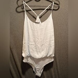 Pale Blue Sleeveless Bodysuit